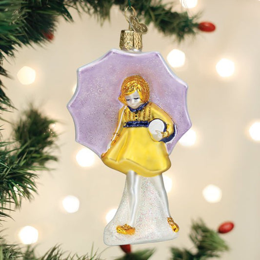 Morton Umbrella Girl Ornament - themonogram manor 