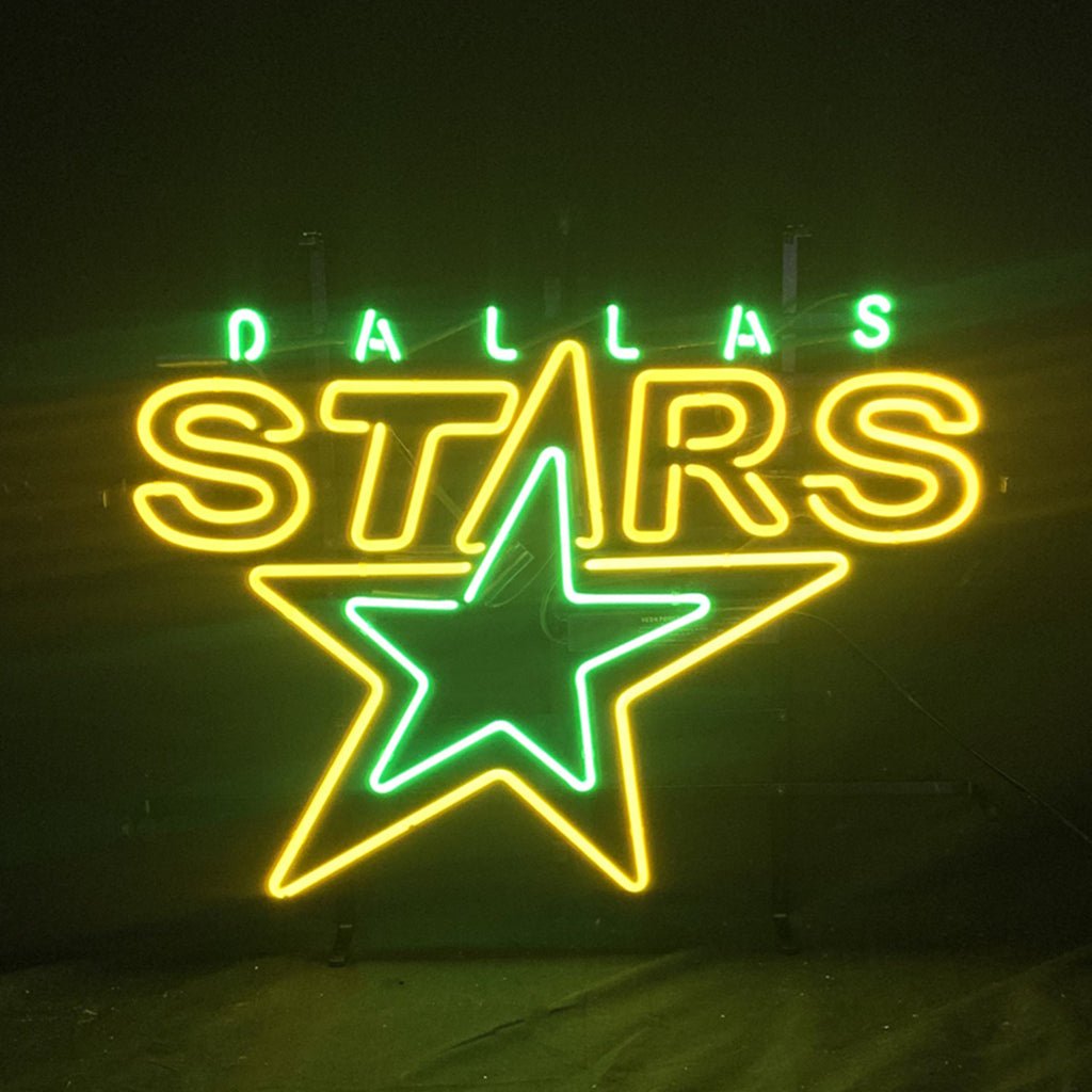 Dallas Stars Neon Signs - themonogram manor 