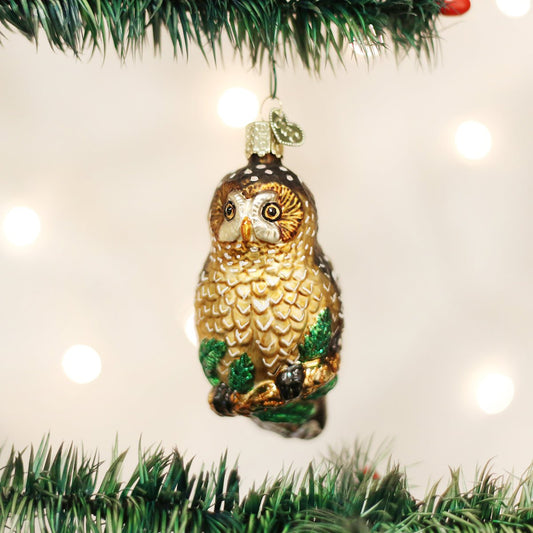 Spotted Owl Ornament - themonogram manor 