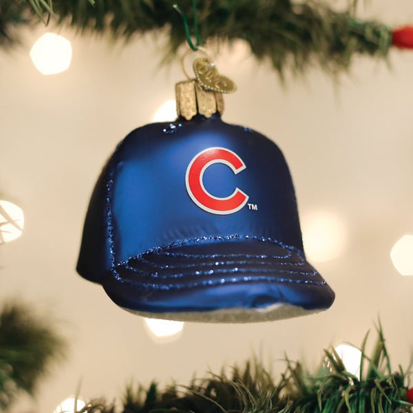Cubs Baseball Cap Ornament - themonogram manor 