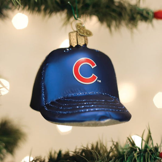 Cubs Baseball Cap Ornament - themonogram manor 