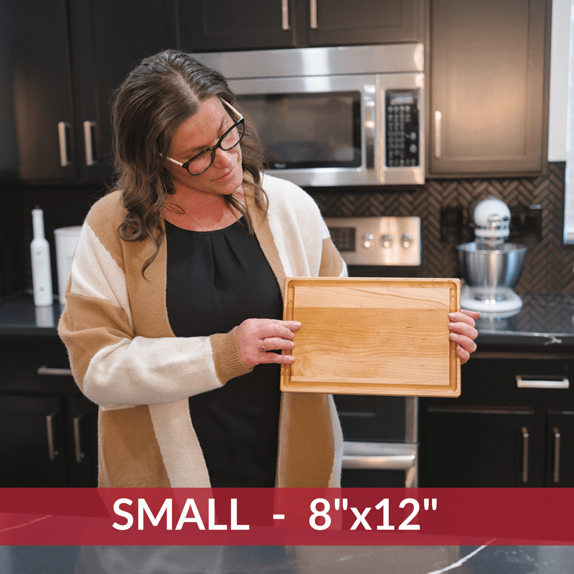 Small Maple Wood Cutting Board - themonogram manor 