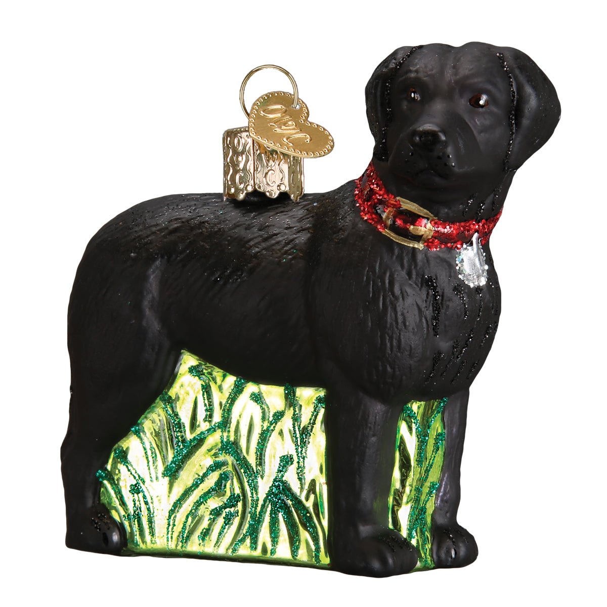 Standing Black Lab Ornament - themonogram manor 