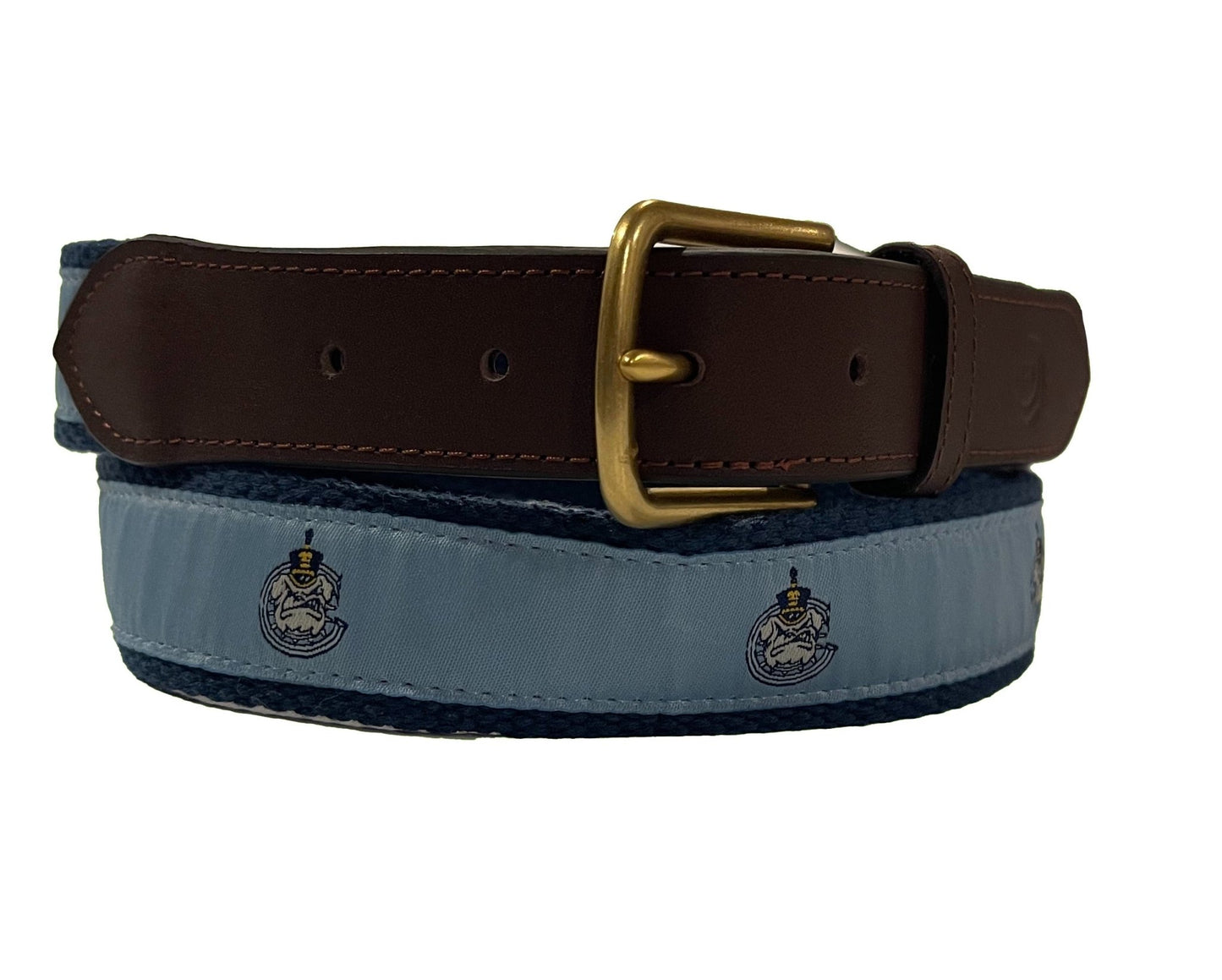 The Citadel Spike Woven Canvas Ribbon Belt - themonogram manor 