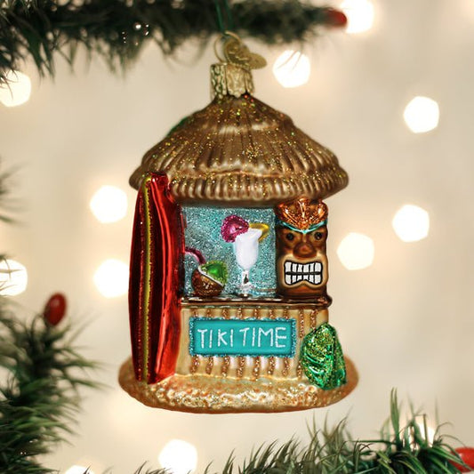 Tiki Hut Ornament - themonogram manor 