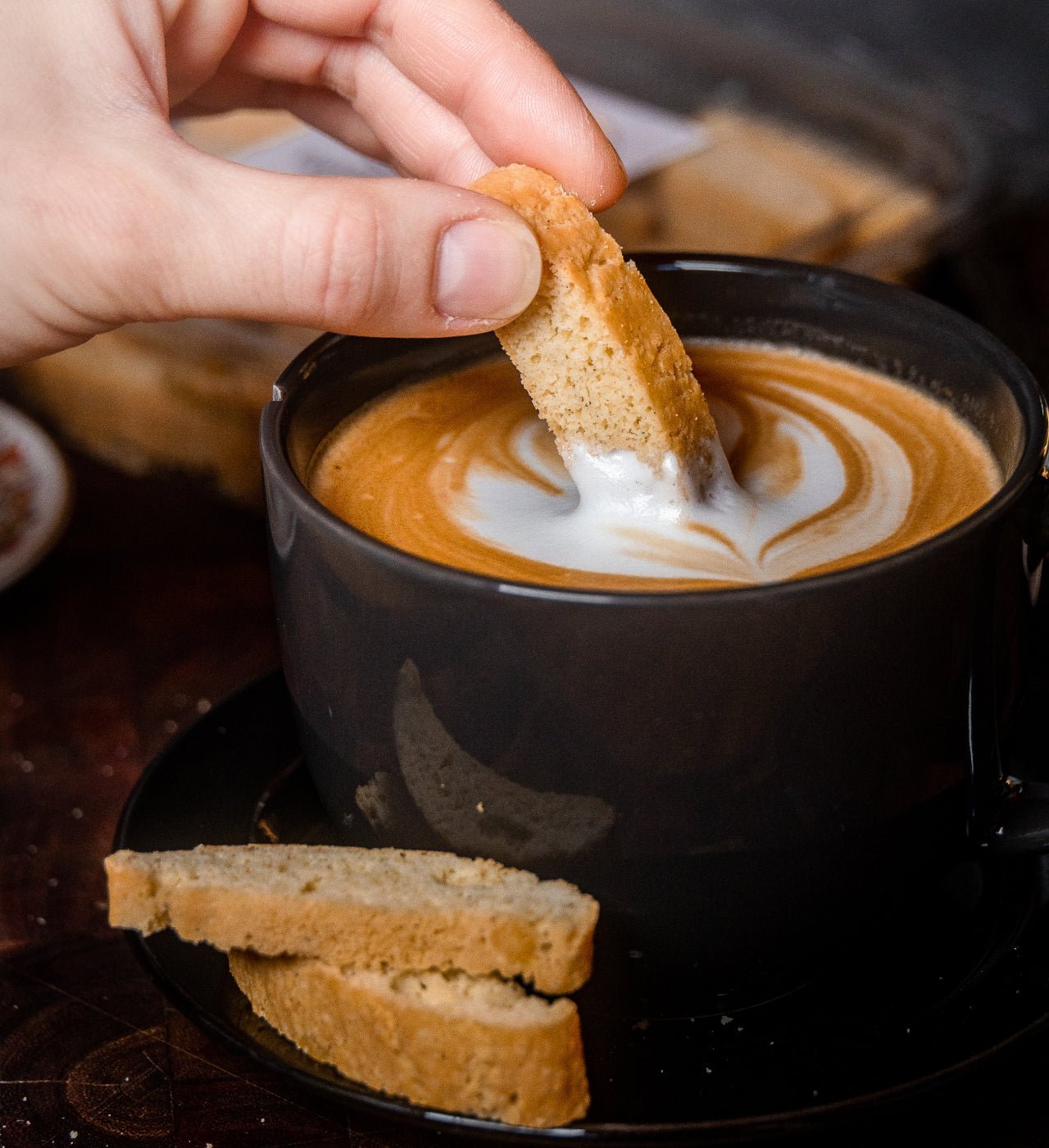 Vanilla Bean Biscotti ~ Not Your Average Biscotti Softer Texture - themonogram manor 