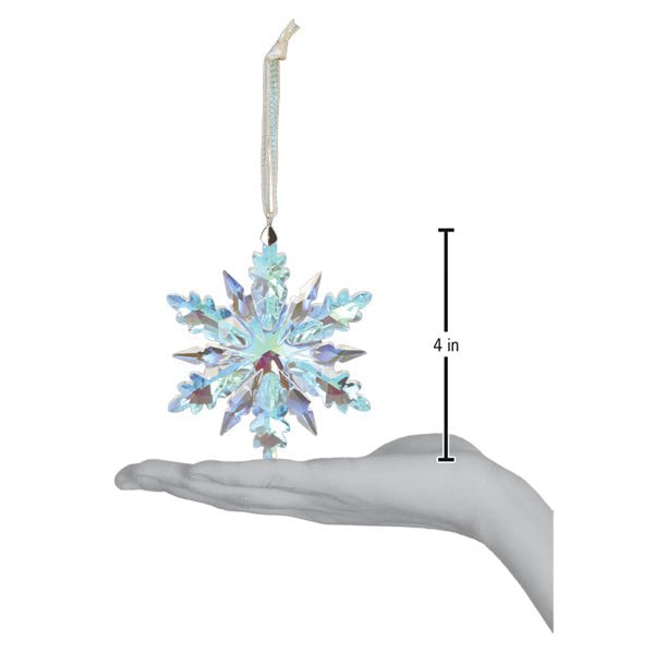 Radiant Crystal Snowflake Ornament - themonogram manor 