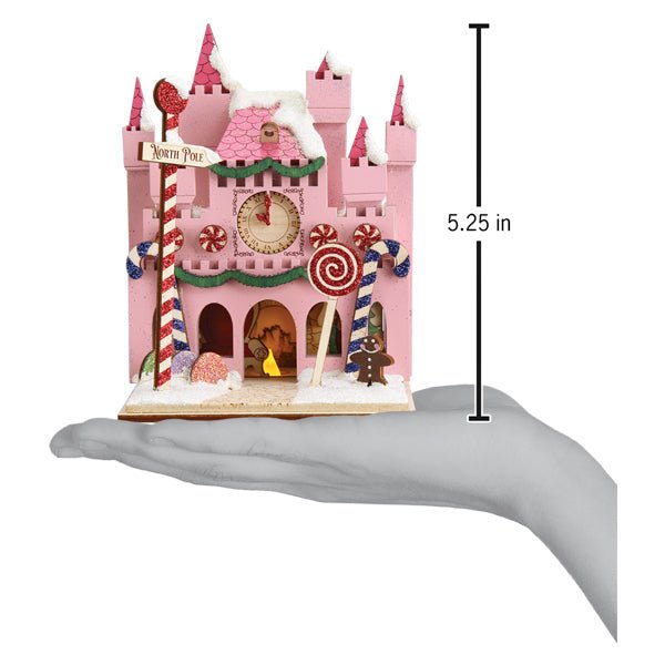 Santa's Magic Castle Ornament - themonogram manor 