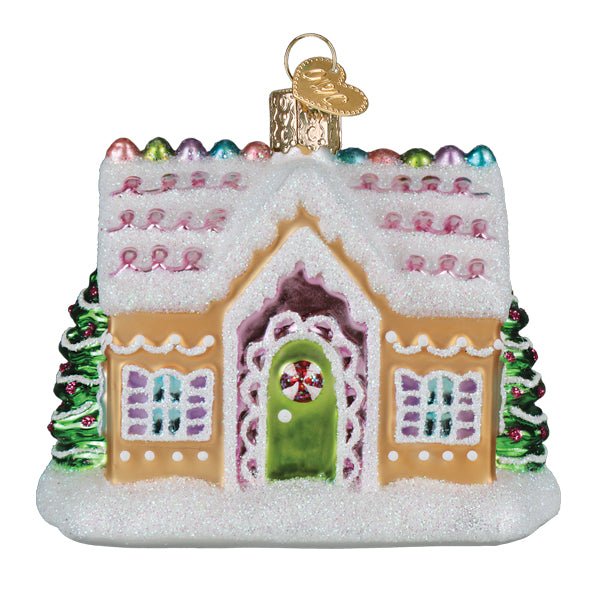 Sugar Coated Cottage Ornament - themonogram manor 