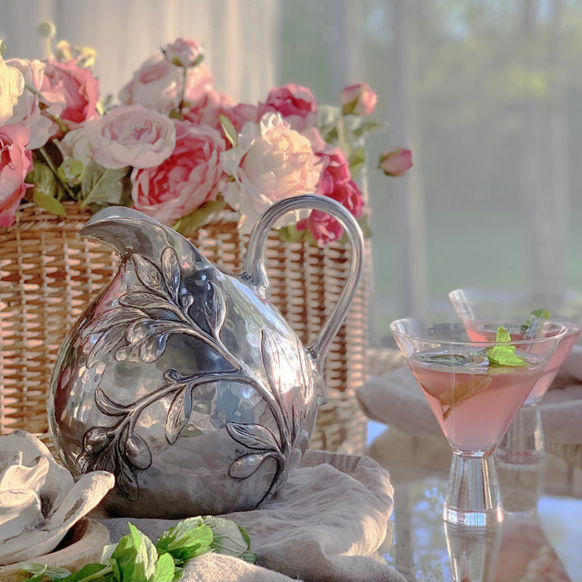 Olive Pitcher - themonogram manor 