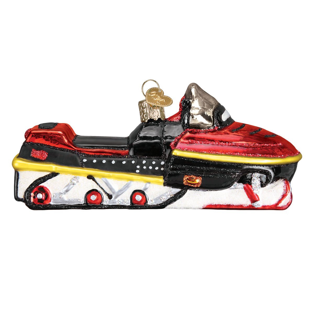 Snowmobile Ornament - #themonogram manor #