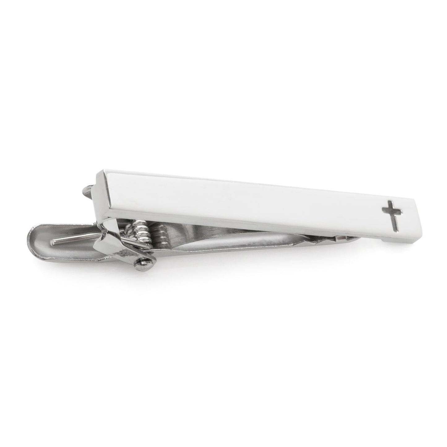 Cross Stainless Steel Cufflinks and Tie Clip Gift Set - themonogram manor 