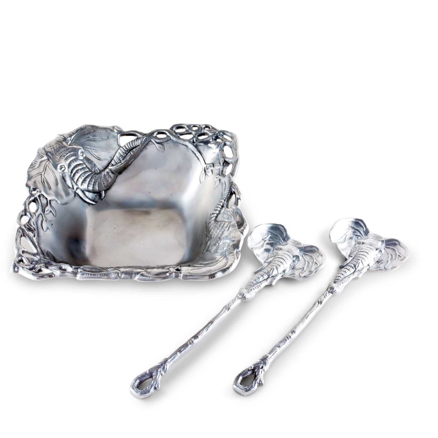 Elephant Salad Set 3-Pc - themonogram manor 