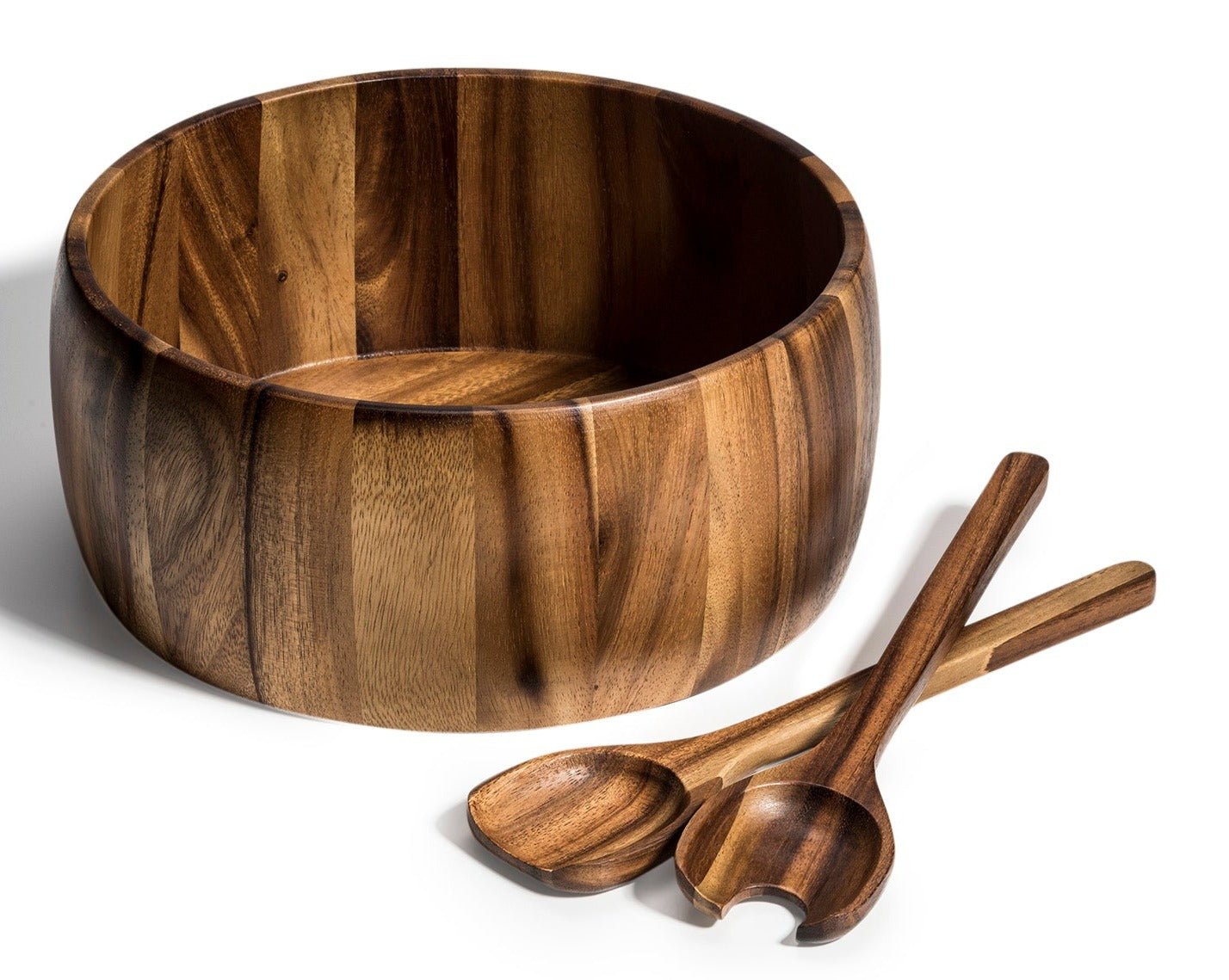 Extra Large Salad Bowl with Servers - 332C3 - themonogram manor 