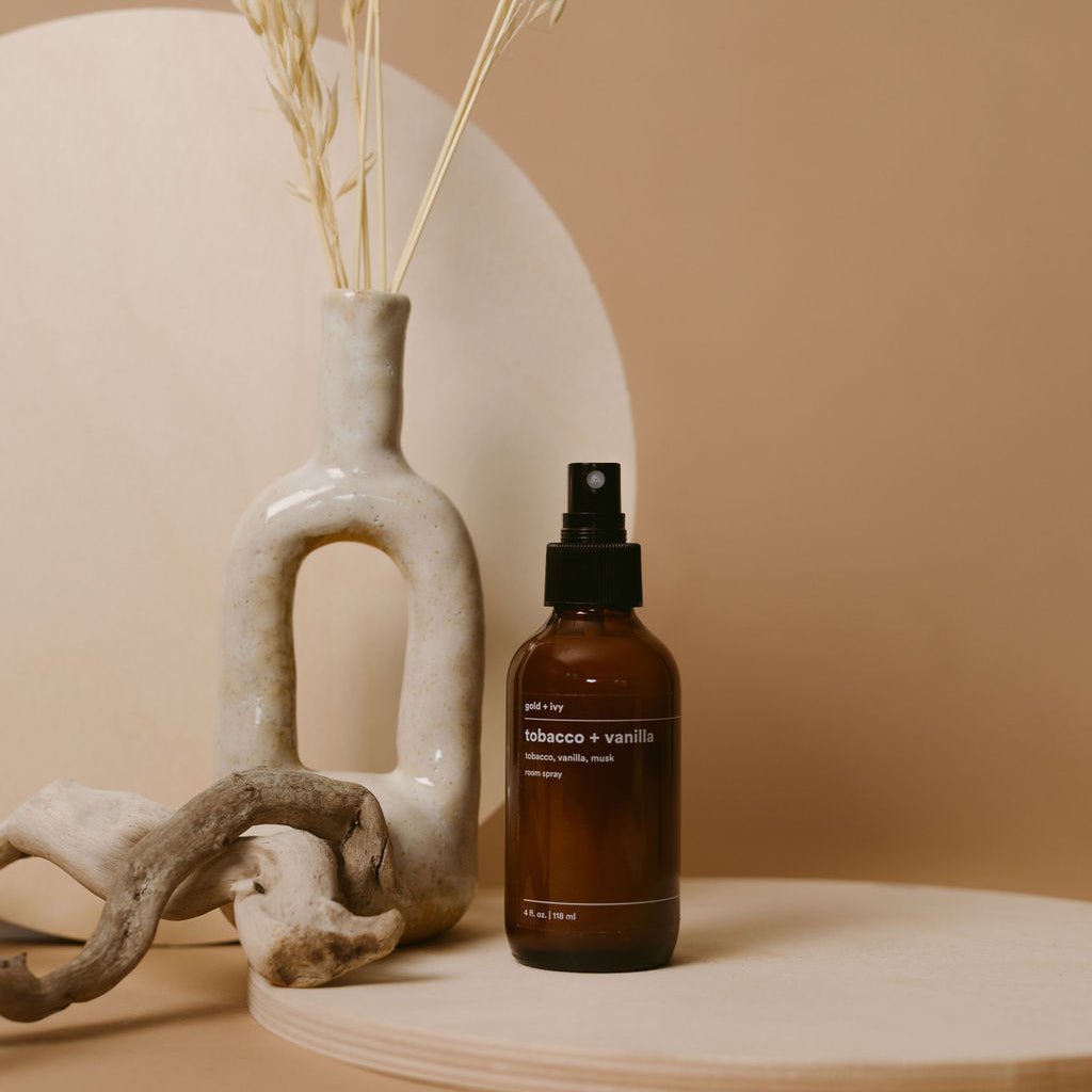 tobacco + vanilla room spray - themonogram manor 