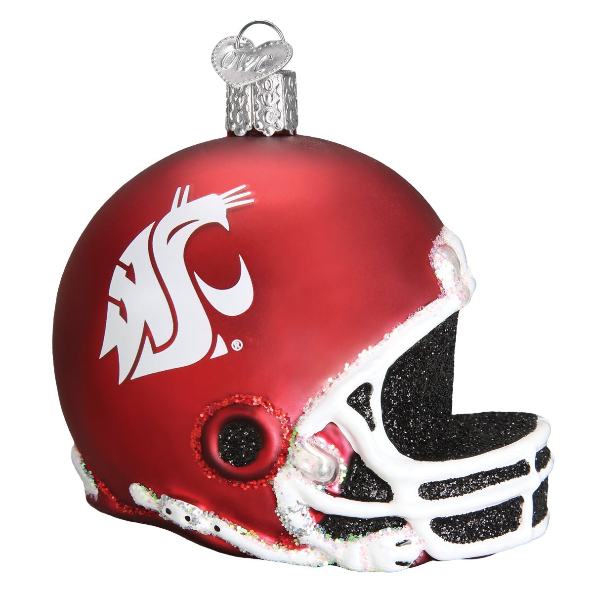 WSU Helmet Ornament - themonogram manor 