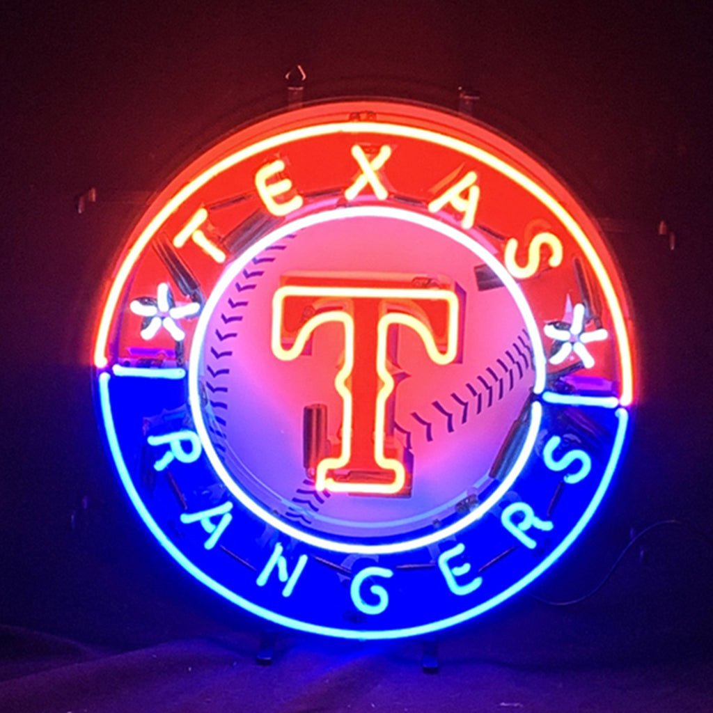 Texas Rangers Neon Signs Light - themonogram manor 