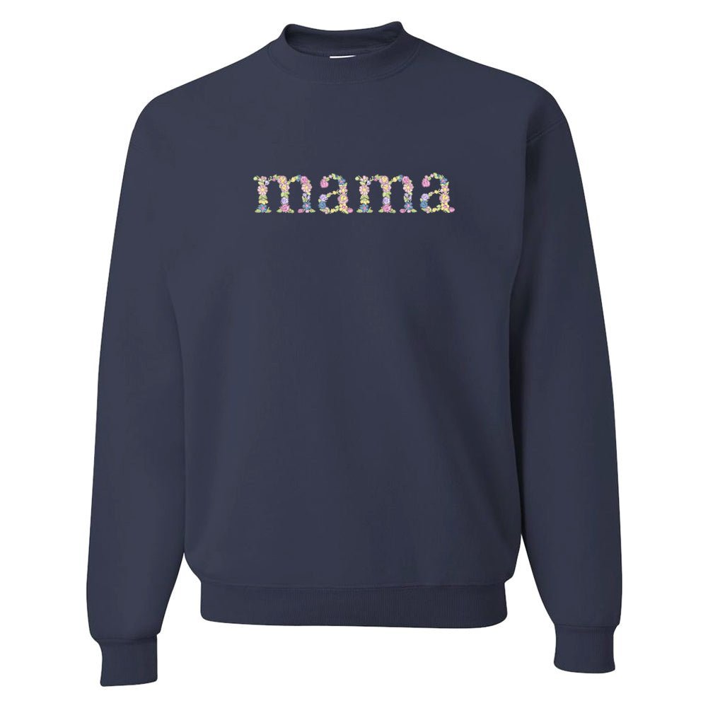 'Floral Mama' Crewneck Sweatshirt - themonogram manor 