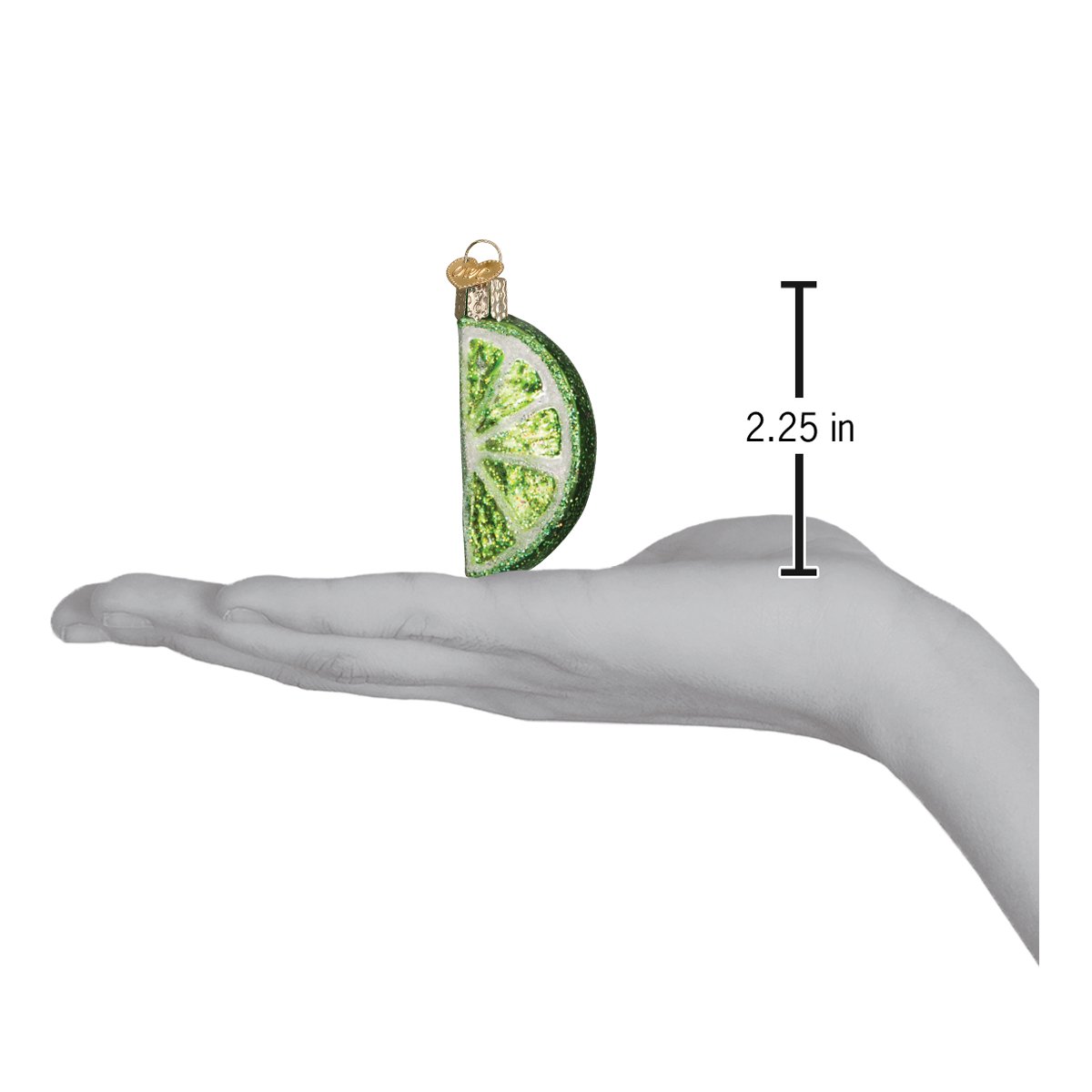 Lime Slice Ornament - #themonogram manor #