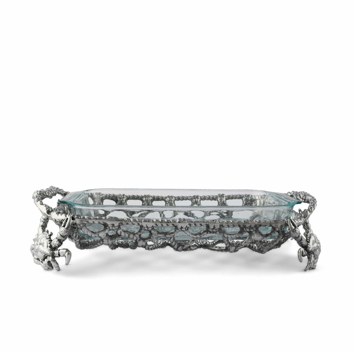 Crab and Net Casserole 3 Quart Holder - themonogram manor 