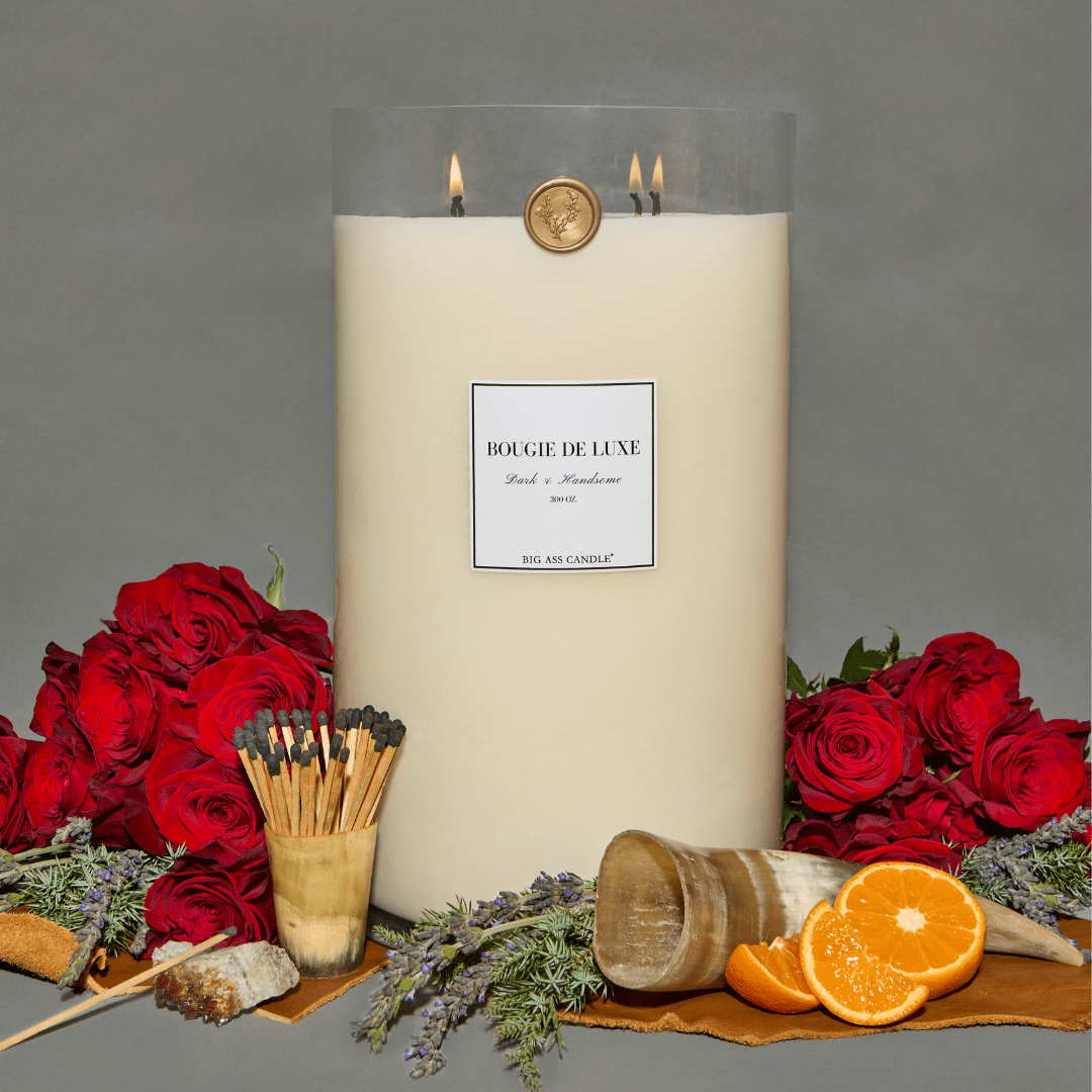 Big Ass Candle (300 oz, 750 - 1,000 hours) - themonogram manor 