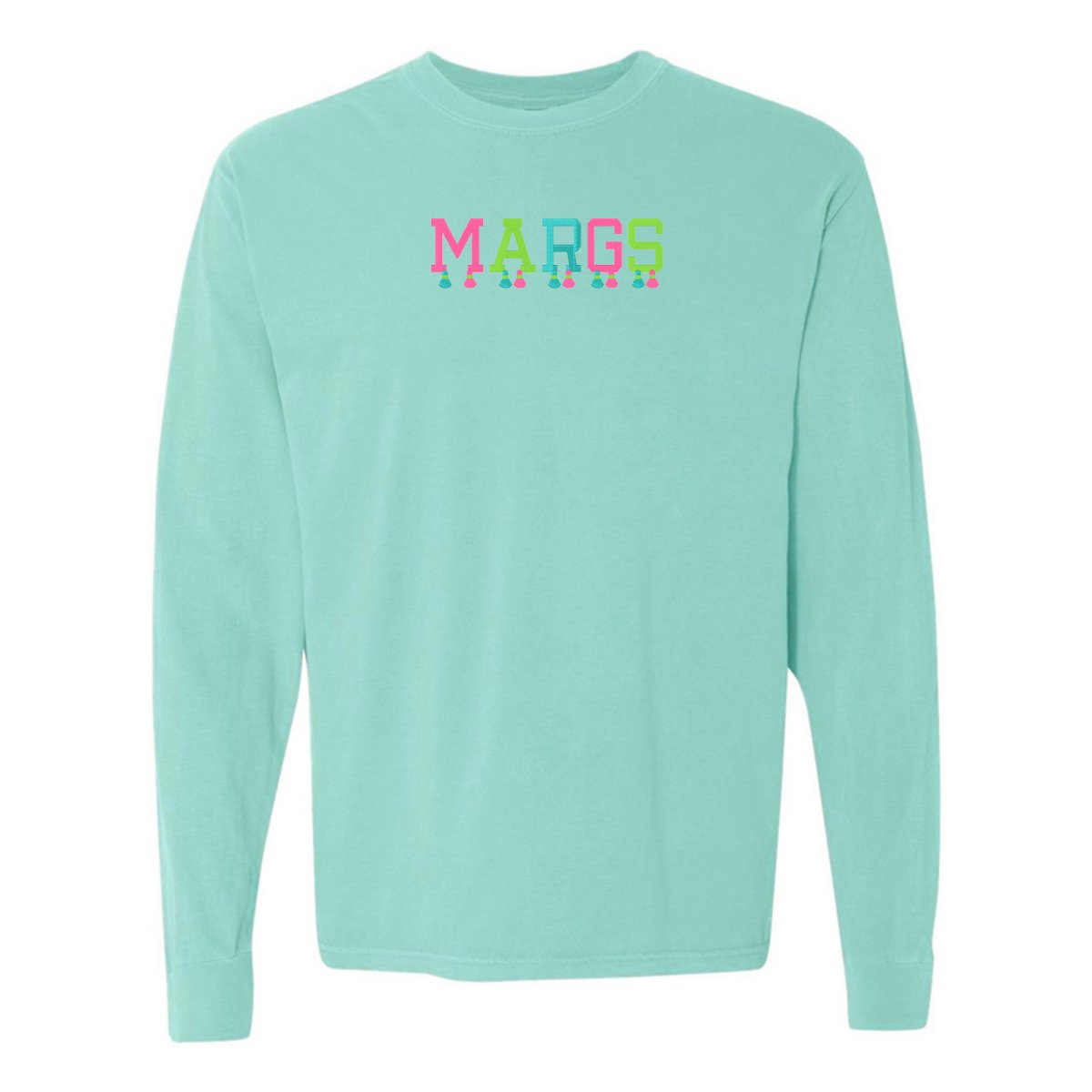 Embroidered Tasseled 'Margs' Long Sleeve - themonogram manor 