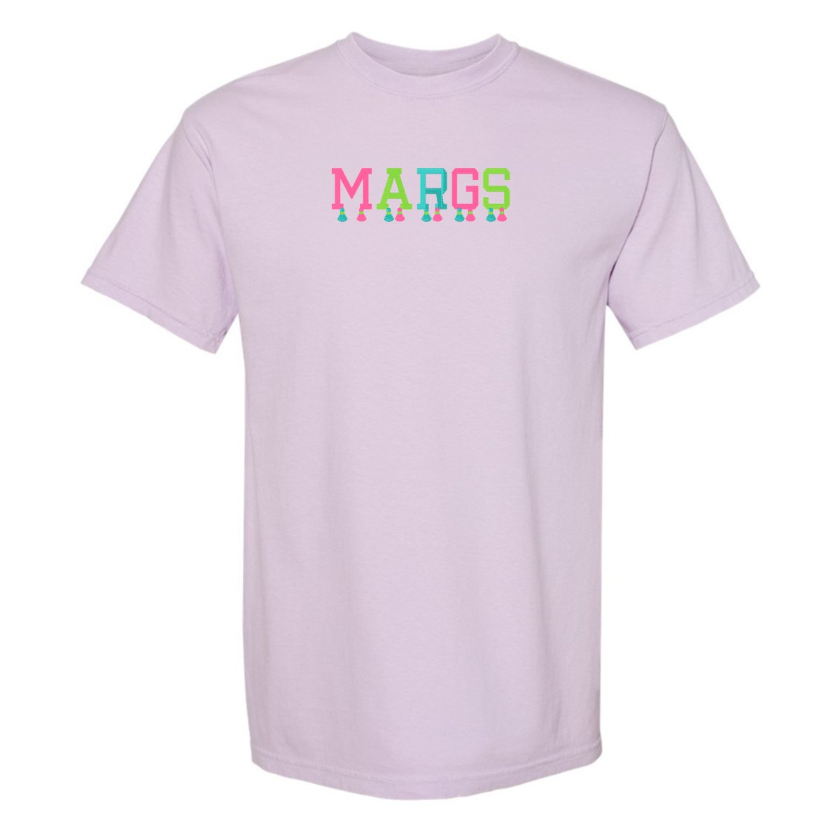 Embroidered Tasseled 'Margs' T-Shirt - themonogram manor 