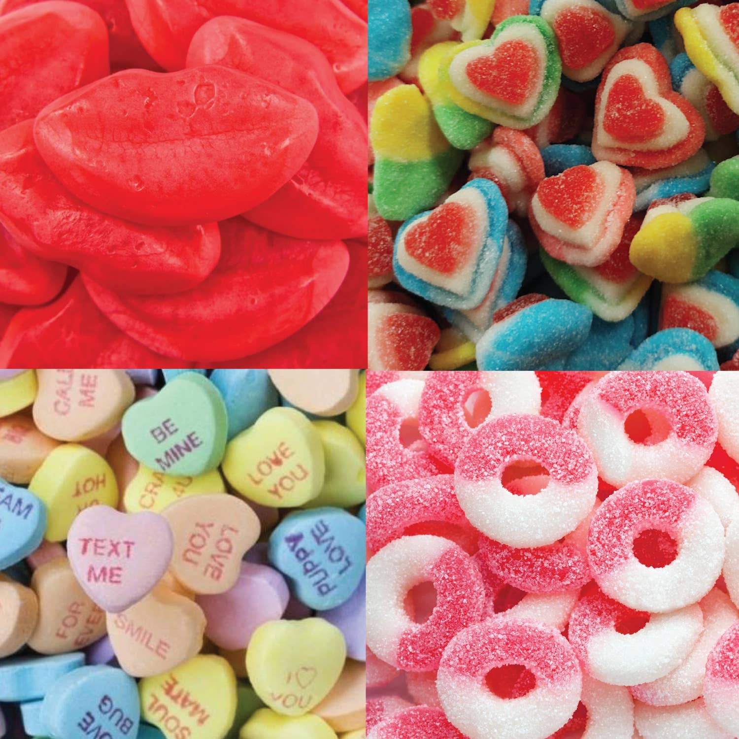 Valentine Candy Grab - a - Bag - themonogram manor 