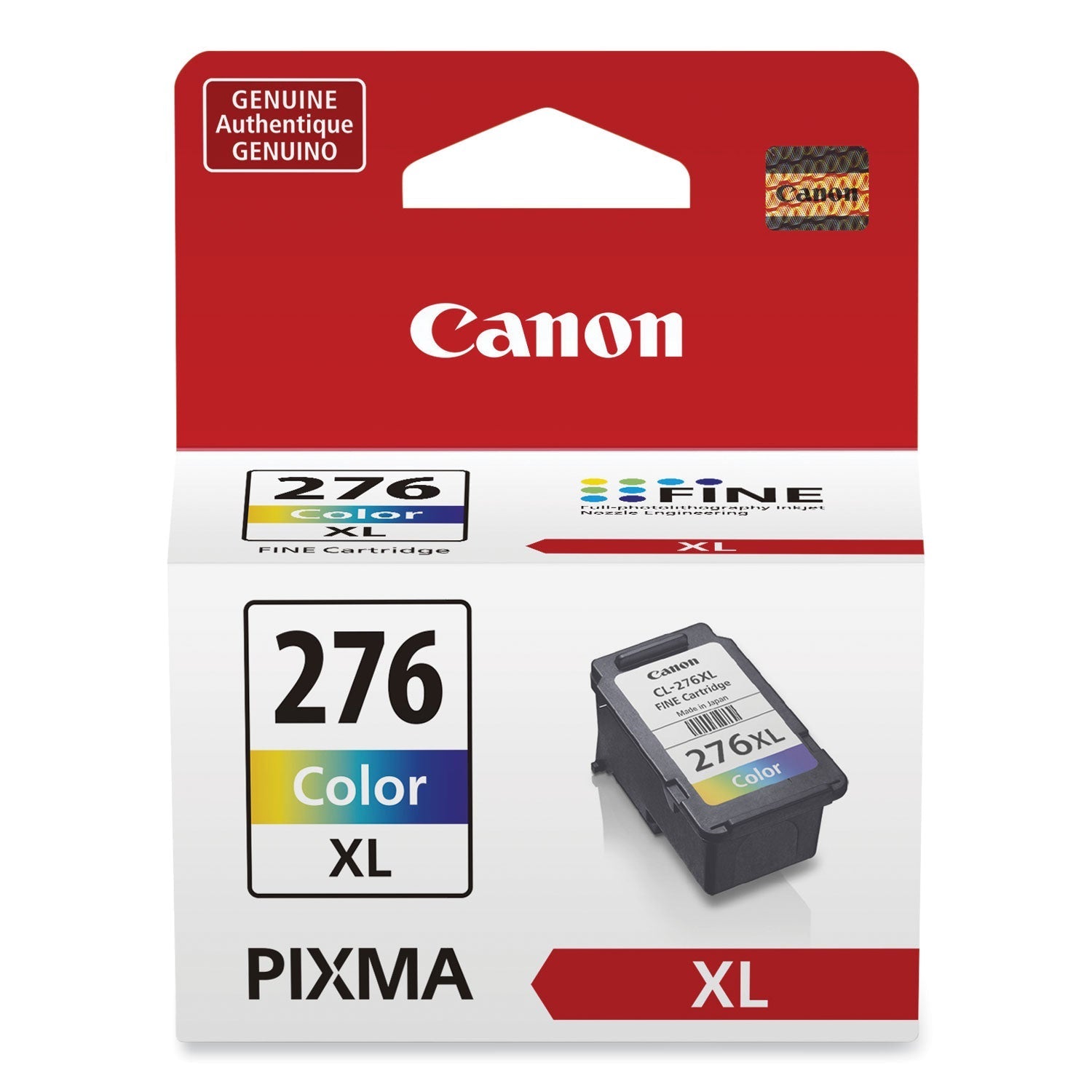 Canon 4987C001 (CL - 276XL) Chromalife 100 High - Yield Ink, 300 Page - Yield, Tri - Color - themonogram manor 