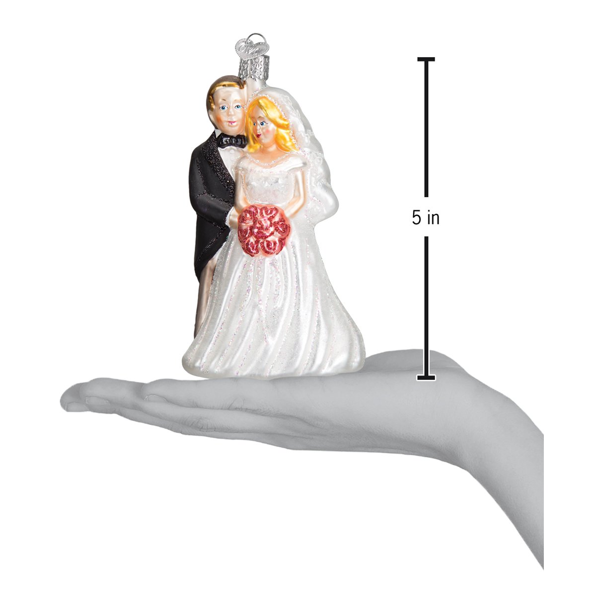 Bridal Couple Ornament - themonogram manor 