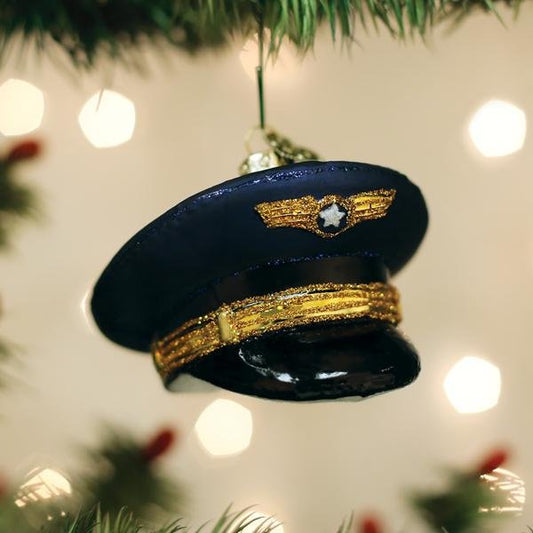 Pilot's Cap Ornament - themonogram manor 