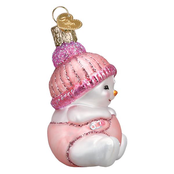 Snow Baby Girl Ornament - themonogram manor 