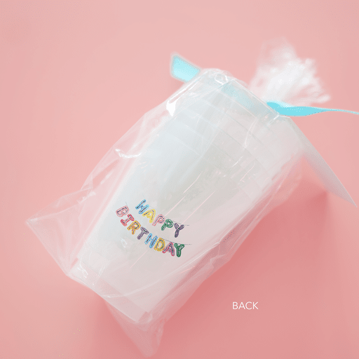Happy Birthday Frosted Cup (Double - Sided) - themonogram manor 