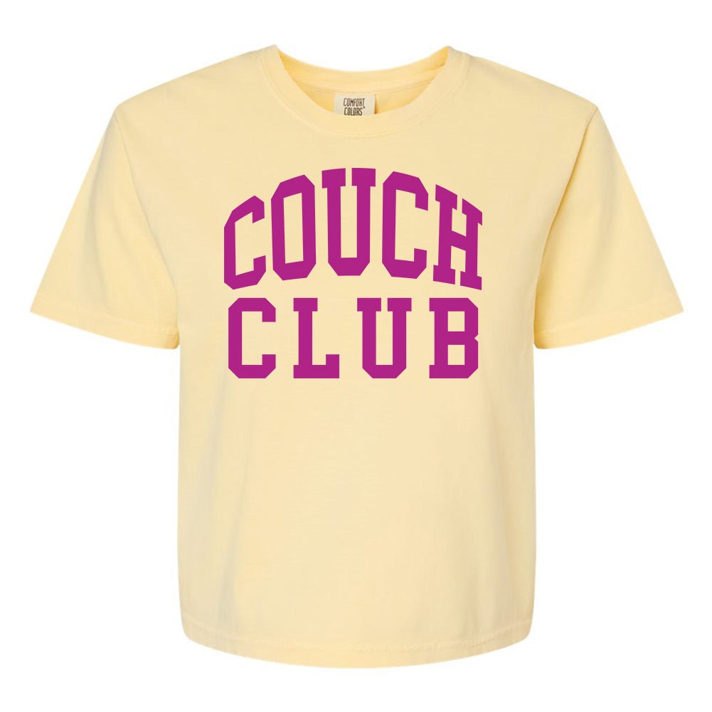 'Team Nap/Couch Club' Boxy T-Shirt - themonogram manor 