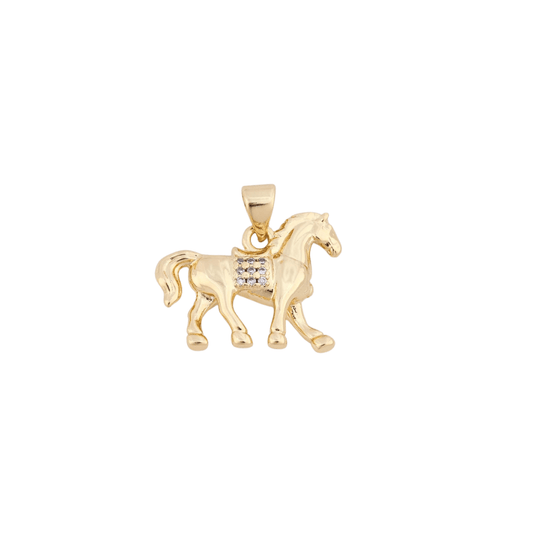 Gold Horse Charm ~ Deep South Originals - themonogram manor 