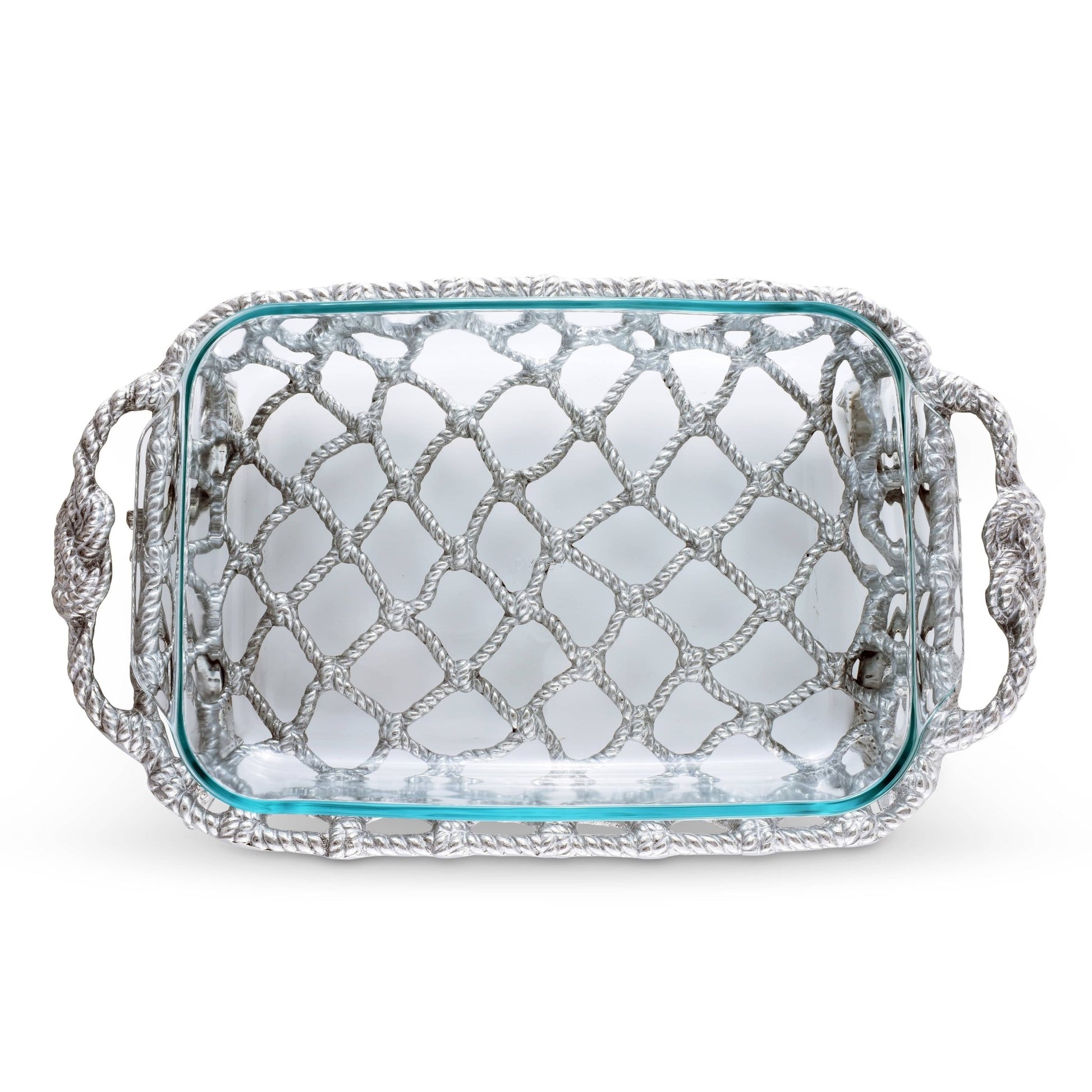 Fish Net Casserole / Pyrex Holder - themonogram manor 