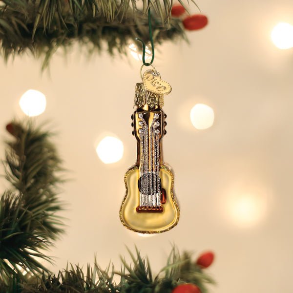 Mini Guitar Ornament - themonogram manor 