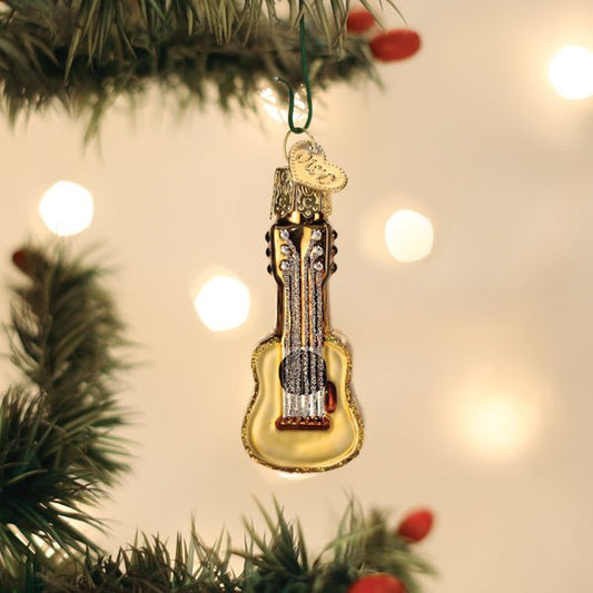 Mini Guitar Ornament - themonogram manor 