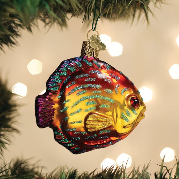 Discus Fish Ornament - #themonogram manor #