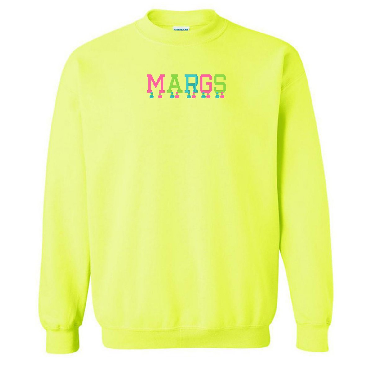 Embroidered Tasseled 'Margs' Sweatshirt - themonogram manor 
