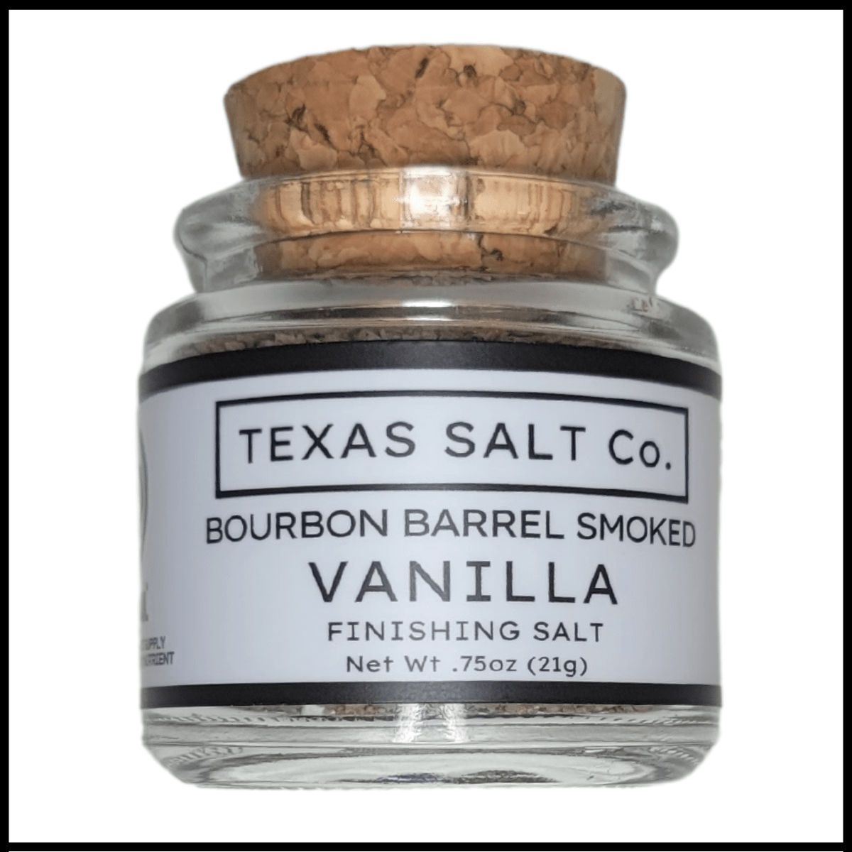 Bourbon Barrel Smoked Vanilla Finishing Salt - themonogram manor 