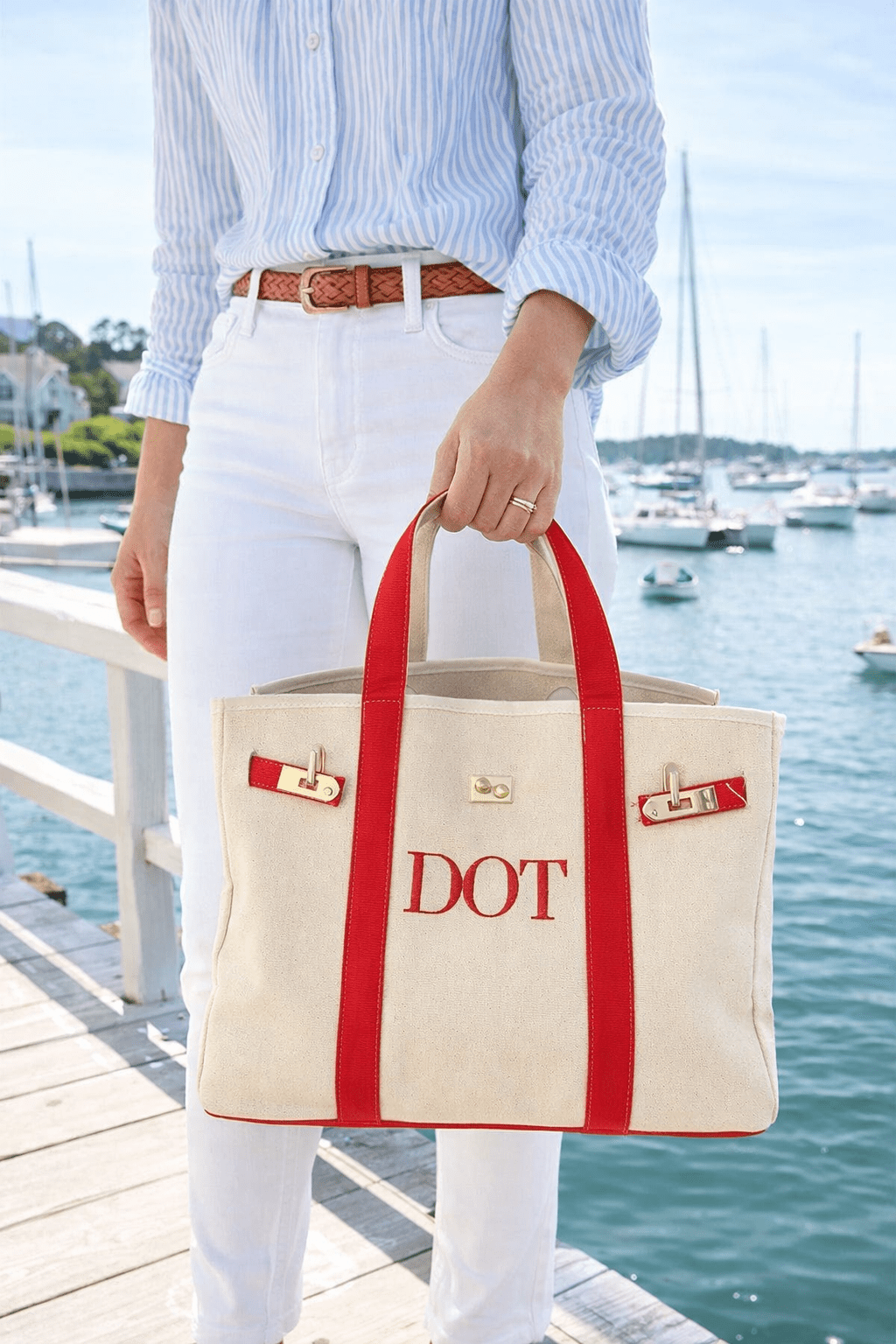 The Elizabeth Tote - themonogram manor 