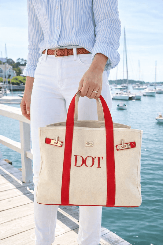 The Elizabeth Tote - themonogram manor 