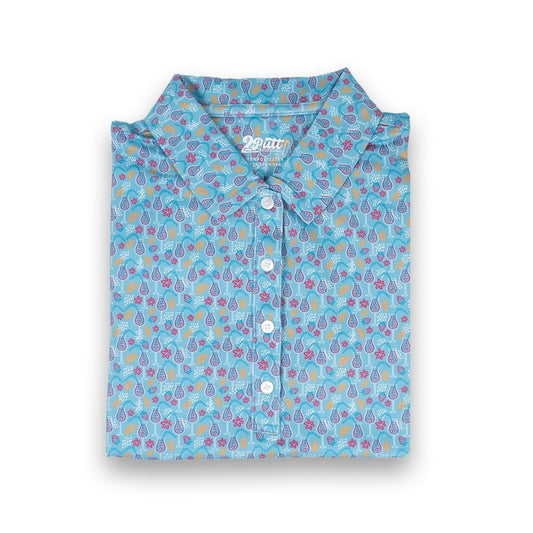 Time to Par/Tee Women's Polo (Sleeveless) - themonogram manor 