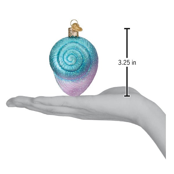 Fanciful Spiral Shell Ornament - themonogram manor 
