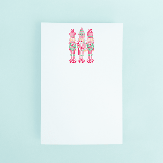 Candy Nutcrackers Notepad - themonogram manor 