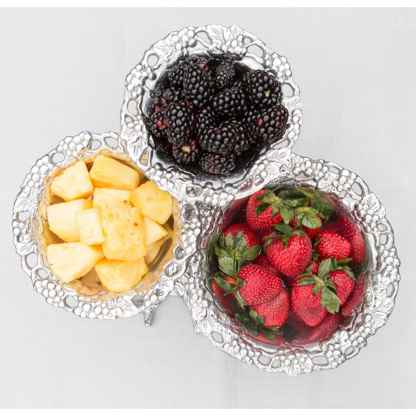 Grape 3-Tiered Bowl - themonogram manor 