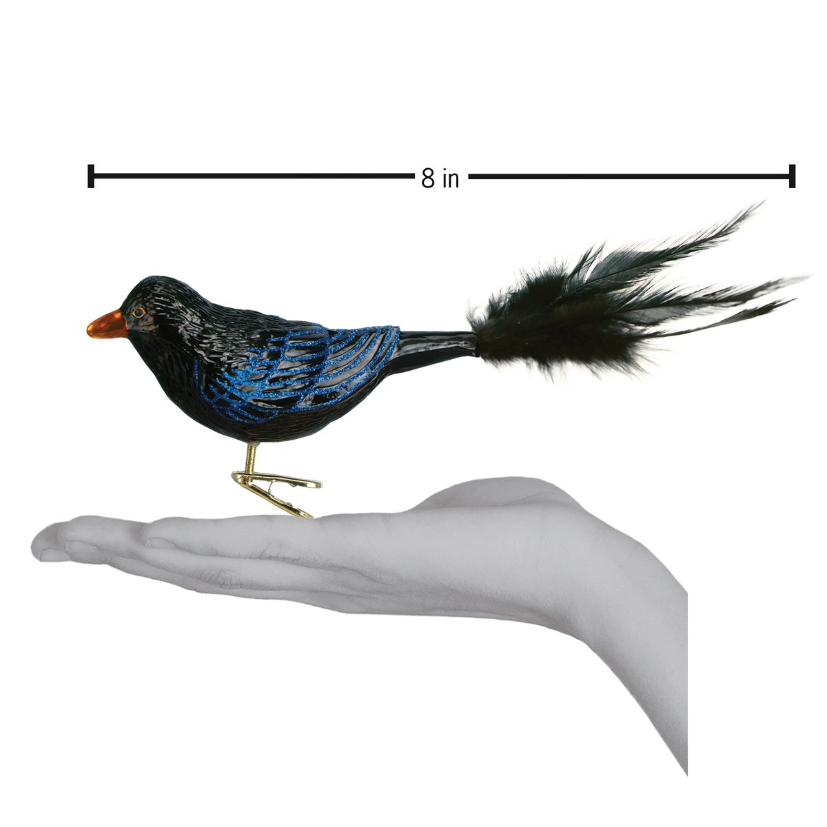 Raven Ornament - themonogram manor 