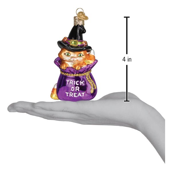 Trick-or-treat Kitty Ornament - themonogram manor 