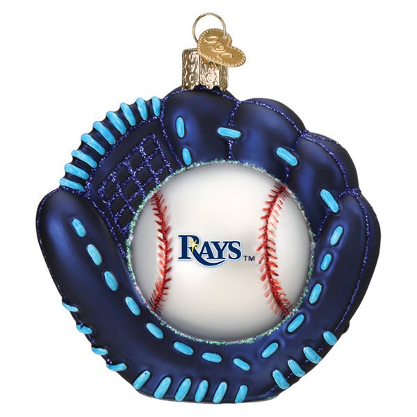 Rays Baseball Mitt Ornament - themonogram manor 